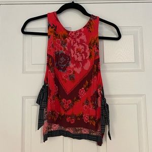 This sweet love Free People floral tank